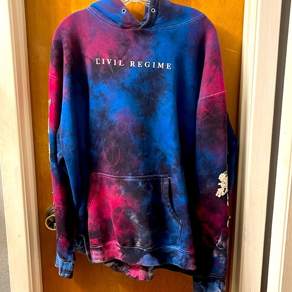 Civil Regime Tops Embroidered Civil Regime Hoodie Poshmark